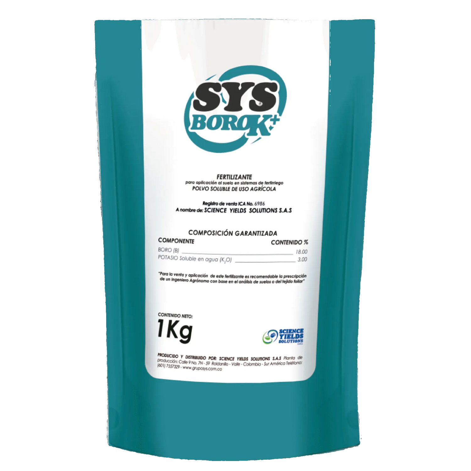 FERTILIZANTE SYSBORO K