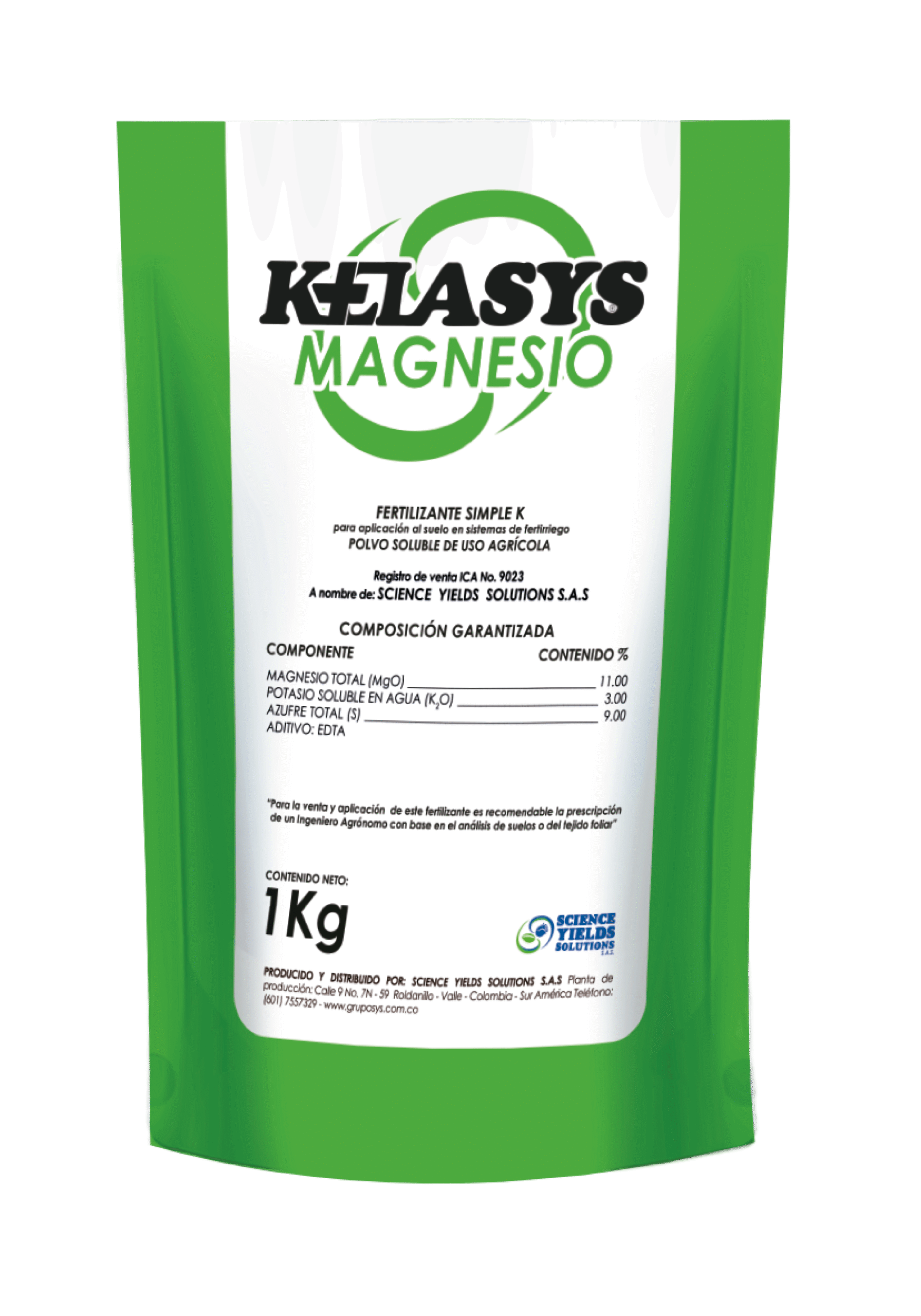 FERTILIZANTE KELASYS MAGNESIO