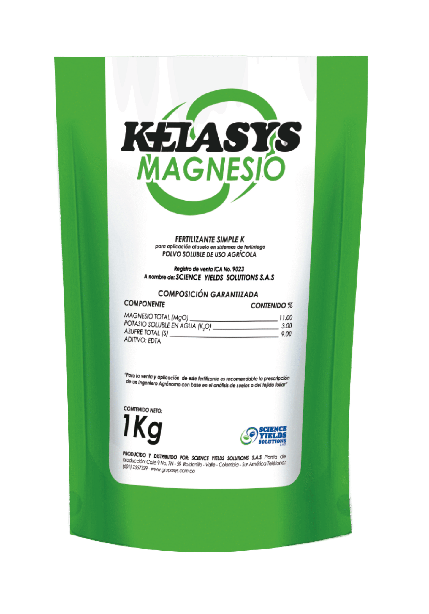 FERTILIZANTE KELASYS MAGNESIO