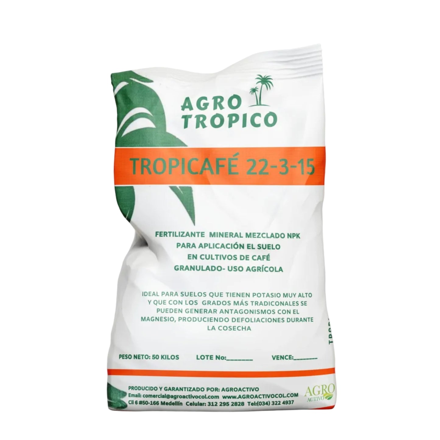 ABONO PARA CAFÉ TROPICAFÉ 22-3-15