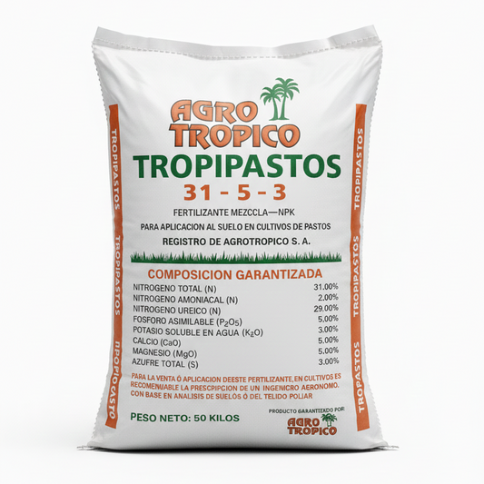 FERTILIZANTE PARA PASTOS TROPIPASTOS TRIPLE PROTECCIÓN