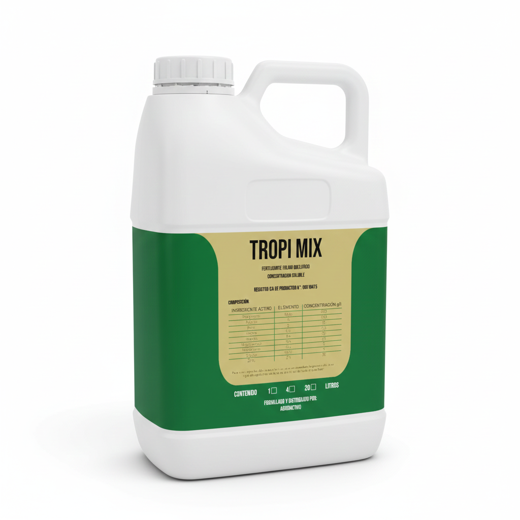 FERTILIZANTE FOLIAR QUELATADO TROPI MIX