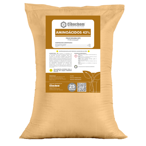 AMINOÁCIDOS AGRÍCOLAS 43%