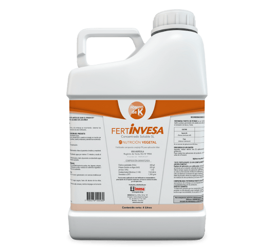 FERTILIZANTE FERTINVESA FOSFITO DE POTASIO - 20lts