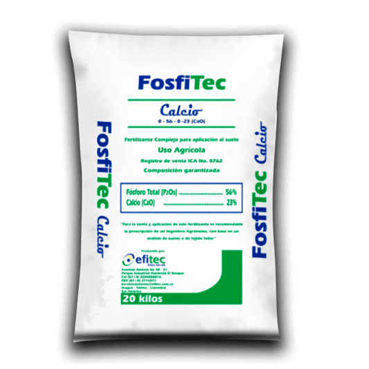 FERTILIZANTE EDÁFICO FOSFITEC CALCIO