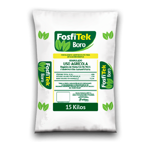FERTILIZANTE EDÁFICO FOSFITEK BORO