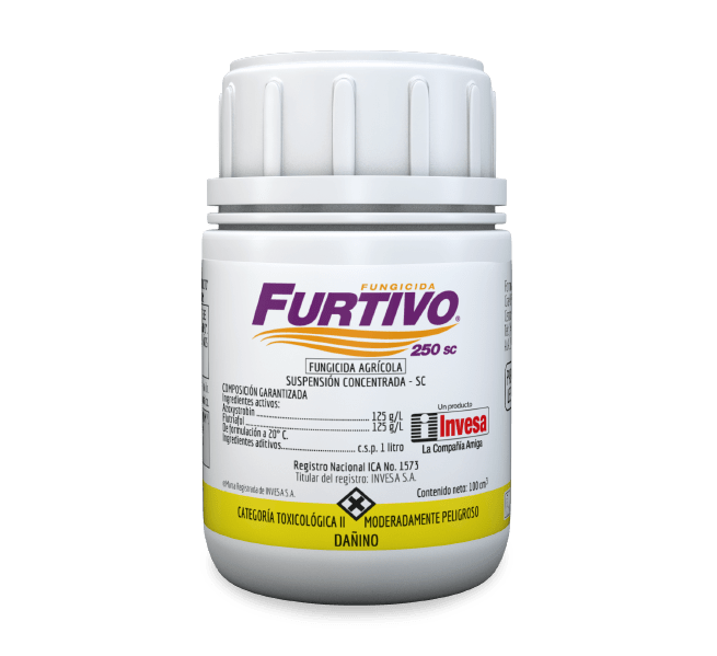 FUNGICIDA QUÍMICO AZOXISTROBIN FURTIVO 250 SC