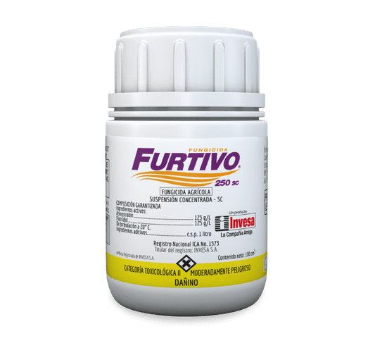 FUNGICIDA QUÍMICO AZOXISTROBIN FURTIVO 250 SC