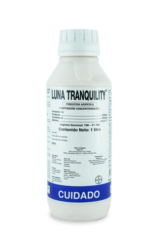 FUNGICIDA FLUOPYRAM + PYRIMETHANIL LUNA TRANQUILITY