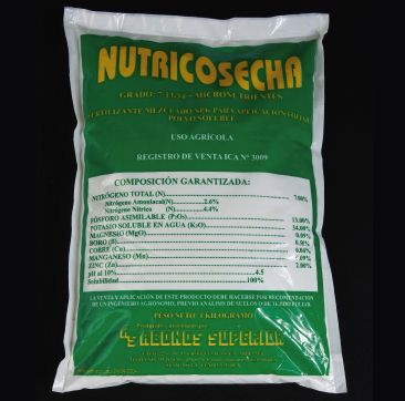 FERTILIZANTE FOLIAR NUTRICOSECHA
