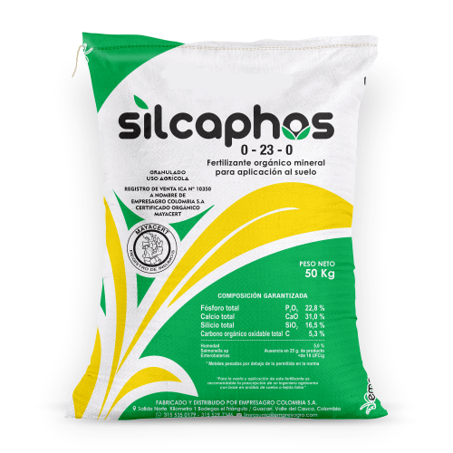 FERTILIZANTE ORGÁNICO MINERAL SILCAPHOS