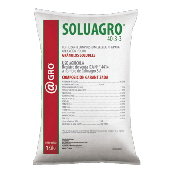 FERTILIZANTE FOLIAR SOLUAGRO