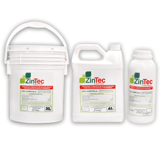 FERTILIZANTE FOLIAR ZINTEC