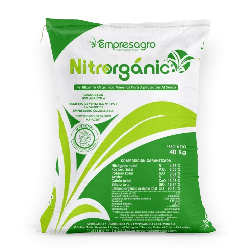 FERTILIZANTE ORGÁNICO NITRORGANIC