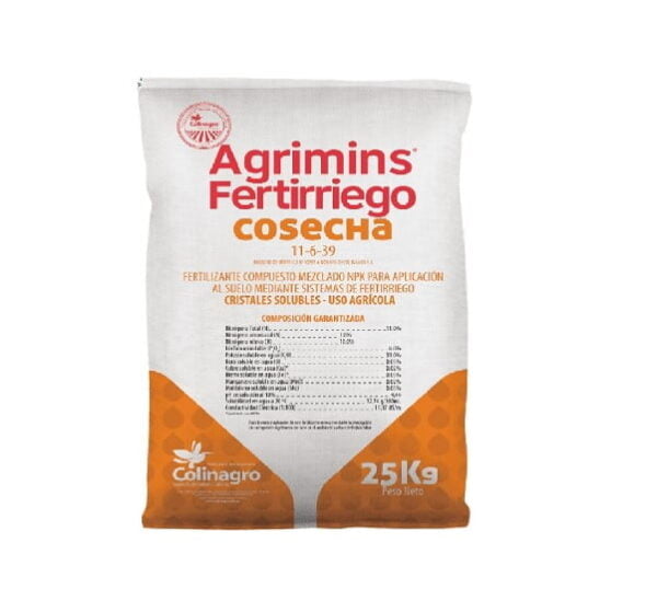 AGRIMINS FERTIRRIEGO COSECHA